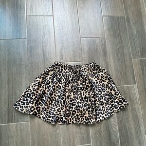 Leopard print Skort